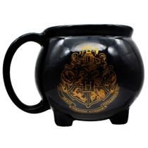 Caneca formato 3d 500ml caldeirão hogwarts