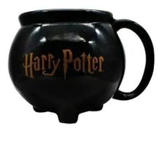 Caneca formato 3d 500ml caldeirao hogwarts