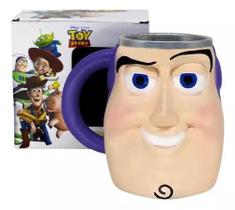 Caneca Formato 3d Buzz Lightyar 250ml Pillowtex