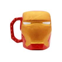Caneca Formato 3D em Porcelana Iron Man 400ml - Zona Criativa