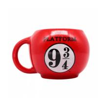 Caneca Formato 3D em Porcelana Plataforma 9 3/4 450ml- Zona Criativa