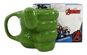 Caneca Formato 3d Soco Mão Hulk Vingadores Avengers Marvel - Zona Criativa
