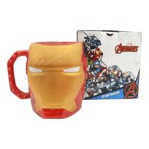 Caneca Formato Homem de Ferro 3D 400ml Caneca Formato Homem de Ferro 3D 400ml