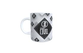 Caneca Formatura Engenharia Civil - FLOR DE LIZ