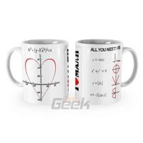 Caneca Fórmula do Amor Love Matemática Mod 2 - Decora Geek