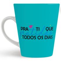 Caneca Frases 310ml 1008 Gratidão - Koisas de Kozinha