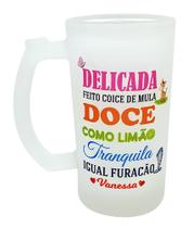 Caneca Frases Delicada Feito Coice de Mula Doce Como Limão Caneca Frases Delicada Feito Coice de Mula Doce Como Limão