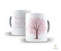 Caneca Frases que inspiram, Floresça onde Deus te plantar