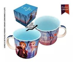 Caneca Frozen 2 Elsa E Anna 350ml Tom Produto Oficial