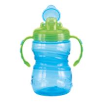 Caneca Fun 300ml Com Alça Azul com Verde - Kuka