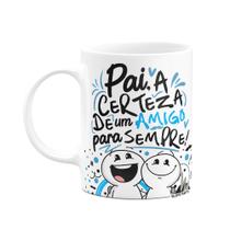 Caneca Funny Dia dos Pais - Pai, um amigo para sempre