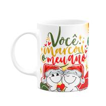 Caneca Funny Natal - Você marcou o meu ano