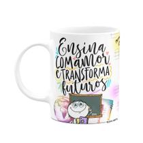 Caneca Funny Professor - Ensina com amor Caneca Funny Professor - Ensina com amor