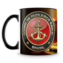 Caneca Fuzileiros Navais - Cerâmica Premium 325ml