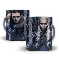 Caneca Game of Thrones GOT Porcelana Personalizada Modelo 8 Caneca Game of Thrones GOT Porcelana Personalizada Modelo 8