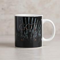 Caneca Game Of Thrones Targaryen Rei Da Noite Stark Branco Got 2