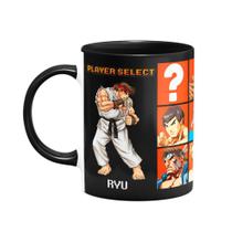 Caneca Gamer B-black - Street Fighter Player Select Caneca Gamer B-black - Street Fighter Player Select
