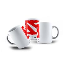 Caneca Gamer Porcelana Personalizada Dota 2 Map 325ml Prime