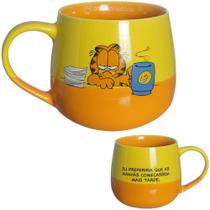 Caneca Garfield Cerâmica 400ML + Caixa Presente Oficial Nickelodeon - Zona Criativa