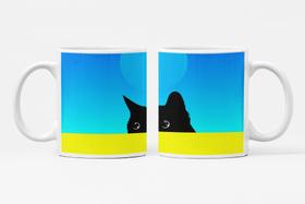 Caneca Gato Preto Modelo 5