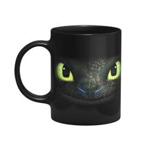 Caneca Geek - Banguela como treinar seu dragão - preta