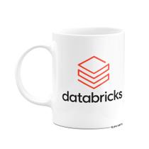 Caneca Geek Dev Programador - Databricks - 325ml branca