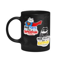 Caneca Geek Flork - Super Flork Heróis - preta