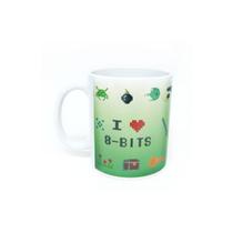 Caneca Geek Gamer I Love 8 Bits