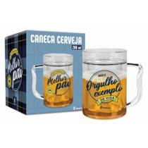 Caneca gel 200ml melhor pai do mundo brasfoot