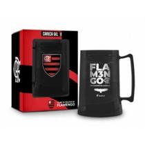 Caneca gel 300ml - flamengo libertadores 1 - brasfoot