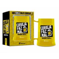 Caneca Gel 300ml Temas - Cerveja Faz Mal Quando Falta Caneca Gel 300ml Temas - Cerveja Faz Mal Quando Falta