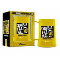 Caneca gel 300ml temas - cerveja faz mal quando falta - Brasfoot