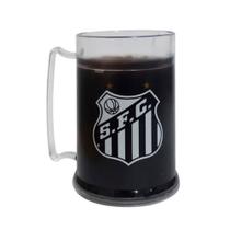 Caneca gel cebola santos maior brasileiro do mundo - preto un