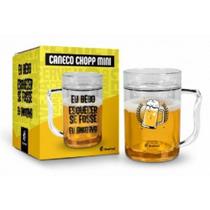 Caneca Gel Cerveja 200ml - Eu Bebo Para Esquecer - Brasfoot - Brasfoot Presentes