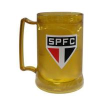 Caneca Gel Chopp Dourada - São Paulo Caneca Gel Chopp Dourada - São Paulo