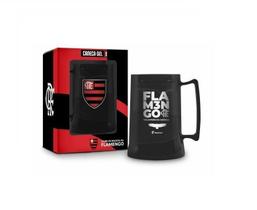 Caneca Gel Flamengo Mengao Black Flamenguista Times Futebol