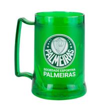 Caneca gel isolante térmico 400ml - palmeiras Caneca gel isolante térmico 400ml - palmeiras