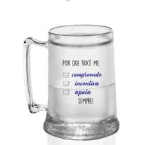 Caneca Gel Personalizada Dia Dos Namorados - Krystalon