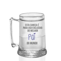 Caneca gel Personalizada Dia dos Pais Tema Melhor Pai