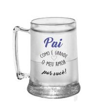 Caneca Gel Personalizada Para O Dia Dos Pais Amor Por Você