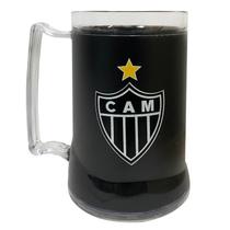 Caneca Gel Preto 400ml Atlético Mineiro