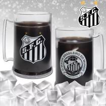 Caneca Gel Santos Térmica Mantém Chopp Gelado Presente Pai