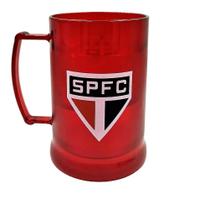 Caneca Gel Térmica Gel São Paulo F.C 300 ml Vermelha