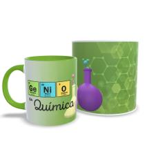 Caneca Gênio da Química em Elemento Químico