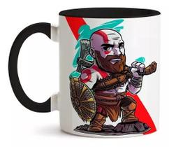 Caneca God Of War Alça Preta Personalize com seu nome! Caneca God Of War Alça Preta Personalize com seu nome!