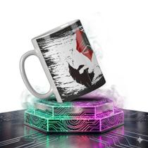 Caneca God of War Ragnarök branca cerâmica 325ml com Estampa Geek Presente Gamer Caneca God of War Ragnarök branca cerâmica 325ml com Estampa Geek Presente Gamer