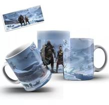 Caneca God Of War Ragnarok Porcelana Ps5 Personalisada com seu nome