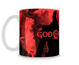 Caneca God Of War Vermelha Caneca God Of War Vermelha