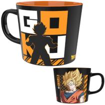 Caneca Goku Cerâmica 390ml Oficial Dragon Ball Z Toei - Zona Criativa