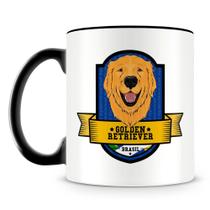 Caneca Golden Retriever Brasil Personalizada - Mod.3 Caneca Golden Retriever Brasil Personalizada - Mod.3